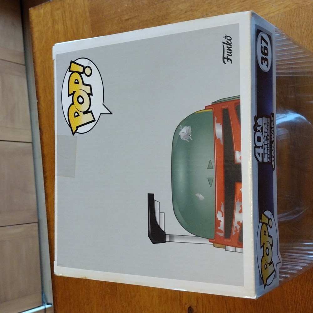 BOBA FETT 10" Funko Pop #367 Star Wars Target Exclusiv Bobble Head Empire Strike - Picture 2 of 8